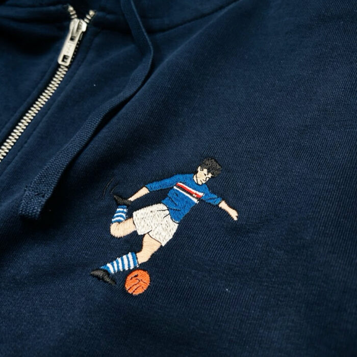 Felpa Zip Cappuccio "Torneo Viareggio '51"